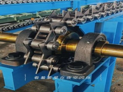 V型晾床非标辅机